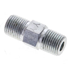 1/8'' NPT Barra de acero galvanizado de doble espiga 345 - Hidráulica [2 piezas]