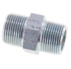 3/4'' NPT Zinc plated Steel Double Nipple 170 Bar - Hydraulic
