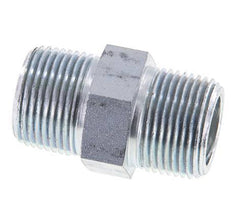 3/4'' NPT Zinc plated Steel Double Nipple 170 Bar - Hydraulic
