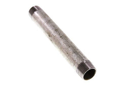 R 3/4'' Zinc plated Steel Double Pipe Nipple 50 Bar DIN 2982 - 180mm [2 Pieces]