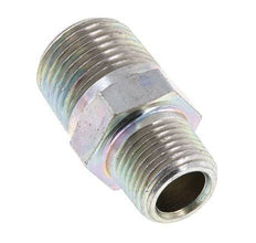 Espiga doble de acero cincado de 3/8'' NPT x 1/2'' NPT 210 Bar - Hidráulica