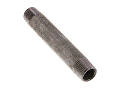 R 3/8'' Zinc plated Steel Double Pipe Nipple 50 Bar DIN 2982 - 100mm [2 Pieces]