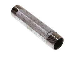 R 1'' Zinc plated Steel Double Pipe Nipple 50 Bar DIN 2982 - 150mm [2 Pieces]