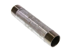 R 1'' Zinc plated Steel Double Pipe Nipple 50 Bar DIN 2982 - 150mm [2 Pieces]