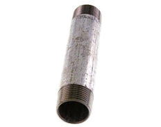 R 1'' Zinc plated Steel Double Pipe Nipple 50 Bar DIN 2982 - 150mm [2 Pieces]