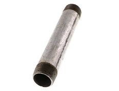 R 1'' Zinc plated Steel Double Pipe Nipple 50 Bar DIN 2982 - 180mm [2 Pieces]