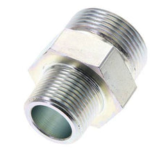 UN 1-7/16''-12 x 3/4'' NPT Acero zincado Espiga doble ORFS 400 Bar - Hidráulico