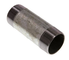 R 1 1/2'' Zinc plated Steel Double Pipe Nipple 50 Bar DIN 2982 - 120mm [2 Pieces]