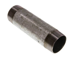 R 1 1/2'' Zinc plated Steel Double Pipe Nipple 50 Bar DIN 2982 - 150mm [2 Pieces]