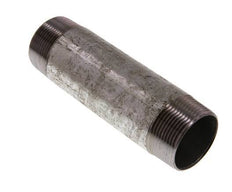 R 1 1/2'' Zinc plated Steel Double Pipe Nipple 50 Bar DIN 2982 - 150mm [2 Pieces]