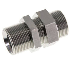 G 1 1/4'' Pasamuros de acero galvanizado Doble boquilla 190 Bar - Hidráulico