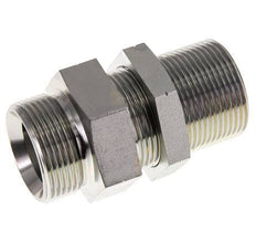 G 1 1/4'' Pasamuros de acero galvanizado Doble boquilla 190 Bar - Hidráulico