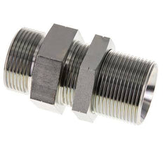 G 1 1/4'' Pasamuros de acero galvanizado Doble boquilla 190 Bar - Hidráulico