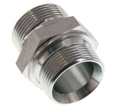 G 1 1/4'' Zinc plated Steel Double Nipple 315 Bar - Hydraulic