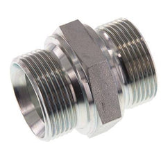 G 1 1/4'' Zinc plated Steel Double Nipple 315 Bar - Hydraulic