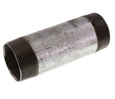 R 2'' Zinc plated Steel Double Pipe Nipple 50 Bar DIN 2982 - 150mm