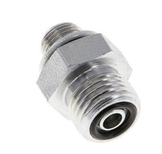 UNF 9/16''-18 x G 1/8'' Acero cincado Espiga doble ORFS 630 Barra - Hidráulica