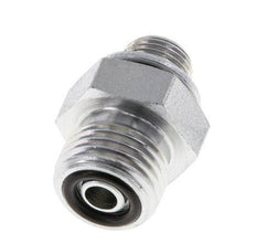 UNF 9/16''-18 x G 1/8'' Acero cincado Espiga doble ORFS 630 Barra - Hidráulica