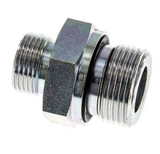 UN 13/16''-16 x G 3/4'' Acero zincado Espiga doble ORFS 400 Bar - Hidráulico