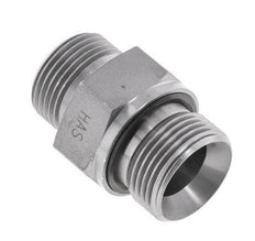 Espiga doble de acero galvanizado UNS 1''-14 x G 3/4'' ORFS 400 Bar - Hidráulica