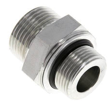 UN 1-3/16''-12 x G 3/4'' Acero cincado Espiga doble ORFS 400 Bar - Hidráulico