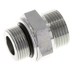 UN 1-3/16''-12 x G 3/4'' Acero cincado Espiga doble ORFS 400 Bar - Hidráulico