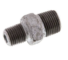 R 3/8'' x R 1/4'' Zinc plated Cast iron Double Nipple 25 Bar [2 Pieces]