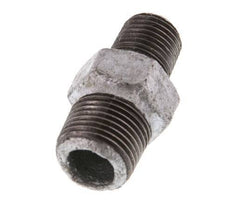 R 3/8'' x R 1/4'' Zinc plated Cast iron Double Nipple 25 Bar [2 Pieces]