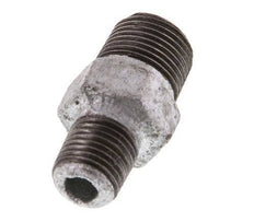 R 3/8'' x R 1/4'' Zinc plated Cast iron Double Nipple 25 Bar [2 Pieces]