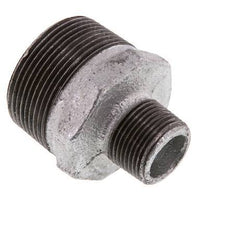 R 1 1/2'' x R 3/4'' Hierro fundido zincado Espiga doble 25 Bar