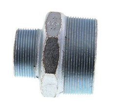 R 2 1/2'' x R 1 1/2'' Hierro fundido zincado Espiga doble 25 Bar