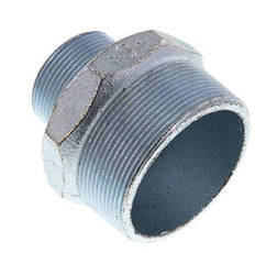 R 2 1/2'' x R 1 1/2'' Hierro fundido zincado Espiga doble 25 Bar