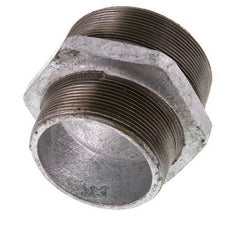 R 3'' x R 2 1/2'' Hierro fundido zincado Espiga doble 25 Bar