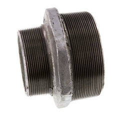 R 4'' x R 3'' Hierro fundido zincado Espiga doble 25 Bar