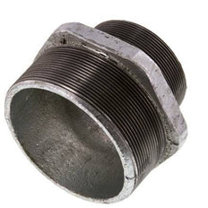R 4'' x R 3'' Hierro fundido zincado Espiga doble 25 Bar