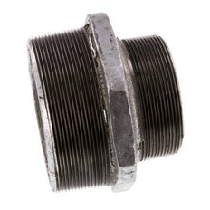 R 4'' x R 3'' Hierro fundido zincado Espiga doble 25 Bar