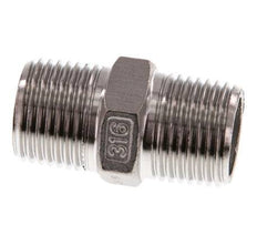 R 1/2'' Stainless steel Double Nipple 16 Bar [2 Pieces]