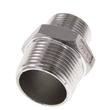 3/4'' NPT x 1'' NPT Acero inoxidable Espiga doble 16 Bar