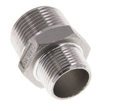 3/4'' NPT x 1'' NPT Acero inoxidable Espiga doble 16 Bar