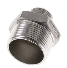 3/4'' NPT x 1 1/4'' NPT Acero inoxidable Espiga doble 16 Bar