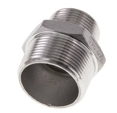 1'' NPT x 1 1/4'' NPT Espiga doble de acero inoxidable 16 Bar