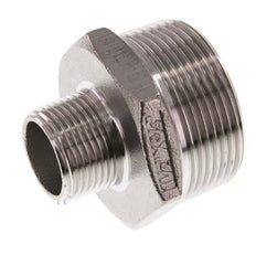 R 1 1/2'' x R 3/4'' Acero inoxidable de doble espiga 16 Bar