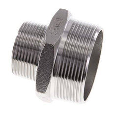 R 2'' x R 1 1/4'' Acero inoxidable de doble espiga 16 Bar