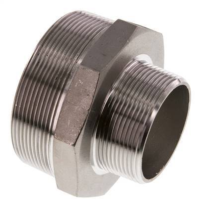 R 3'' x R 2'' Acero inoxidable de doble espiga 16 Bar