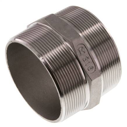 R 3'' Acero inoxidable de doble boquilla 16 Bar