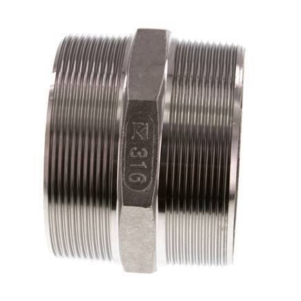 R 3'' Acero inoxidable de doble boquilla 16 Bar