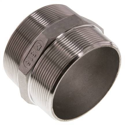 R 3'' Acero inoxidable de doble boquilla 16 Bar