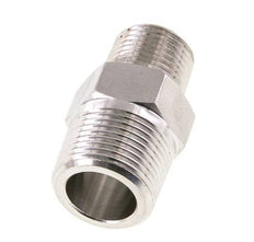 1/2'' NPT x 3/4'' NPT Stainless steel Double Nipple 170 Bar - Hydraulic