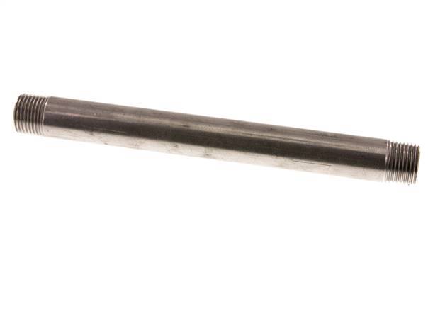 R 1/2'' Stainless steel Double Pipe Nipple 20 Bar DIN 2982 - 200mm