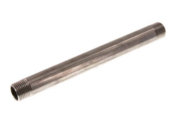 R 1/2'' Stainless steel Double Pipe Nipple 20 Bar DIN 2982 - 200mm